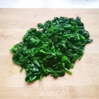 拌菠菜手擀面的做法步骤:6