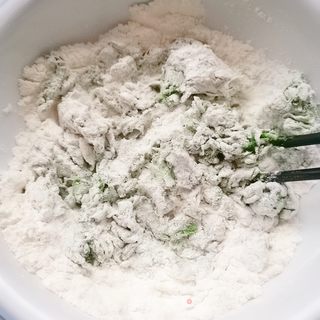 拌菠菜手擀面的做法步骤:9