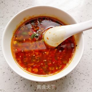 拌菠菜手擀面的做法步骤：19