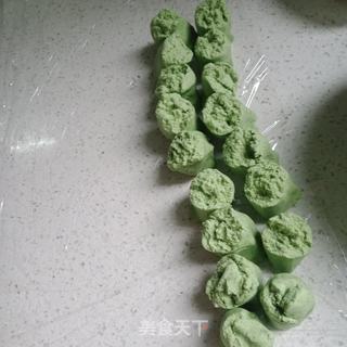 艾草青团的做法步骤:4