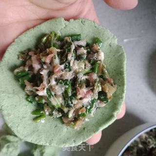 艾草青团的做法步骤:5