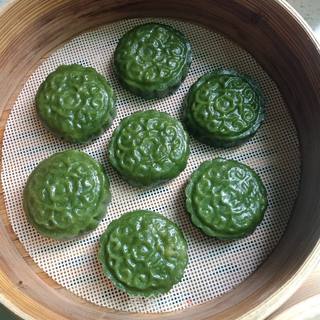 艾草青团的做法步骤:7