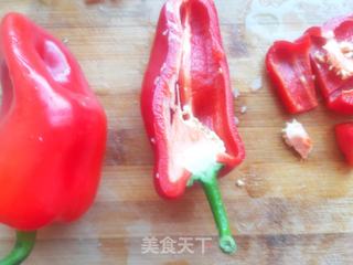 酸甜开胃的菠萝炒肉丝的做法步骤:6