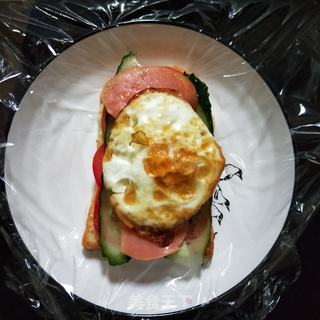 吐司版口袋面包的做法步骤：8