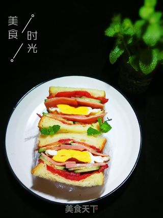 吐司版口袋面包的做法步骤：13