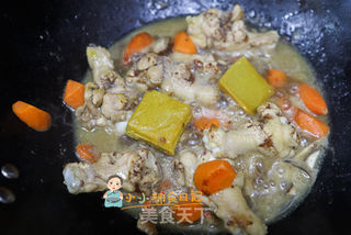 12个月以上辅食咖喱鸡腿饭的做法步骤:8