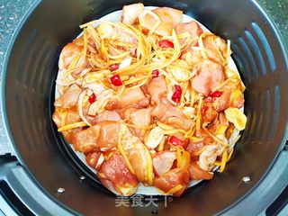 烤鸡腿肉的做法步骤:9