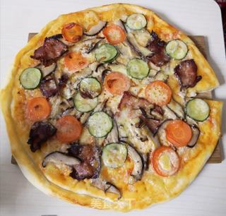 美味披萨~电饼铛版的做法步骤:11