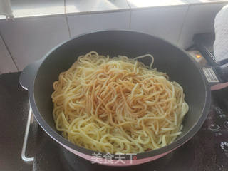 酱香炒面的做法步骤：8