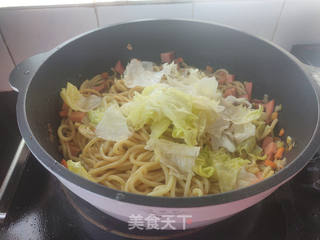 酱香炒面的做法步骤:10