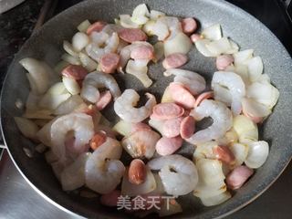 炒方便面的做法步骤:7
