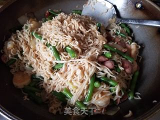 #炒方便面的做法图解12
