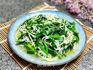 韭菜炒豆芽的做法步骤：5