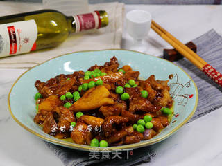 菠萝溜肉片的做法步骤:7