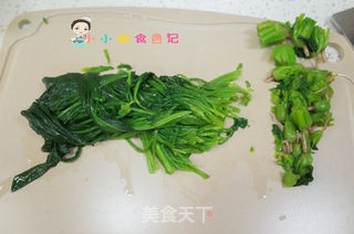 9个月以上菠菜肉末脆饼的做法步骤:2