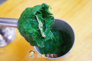9个月以上菠菜肉末脆饼的做法步骤:3