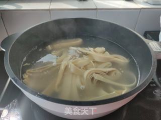 葱油豆腐皮的做法步骤:4