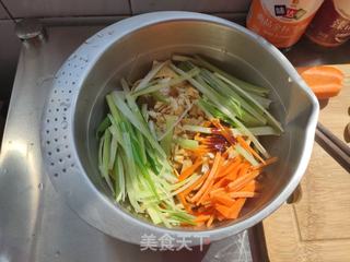 葱油豆腐皮的做法步骤:6