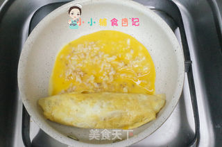 12个月以上谷物米芝士厚蛋烧的做法步骤:6