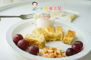 12个月以上谷物米芝士厚蛋烧的做法步骤:10