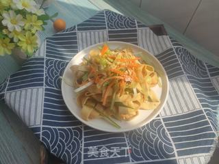 葱油豆腐皮的做法步骤:10