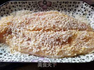 南瓜烤鱼片的做法步骤:13