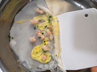 虾肉肠粉的做法步骤:8