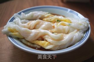 虾肉肠粉的做法步骤:9