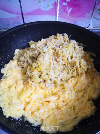 酸菜鸡蛋馅饺子的做法步骤:6