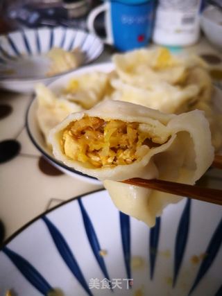 酸菜鸡蛋馅饺子的做法步骤:10