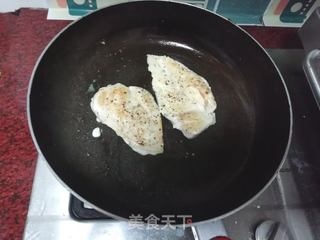 鸡胸肉甜豆沙拉的做法步骤:6
