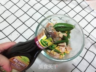 鸡胸肉甜豆沙拉的做法步骤：8