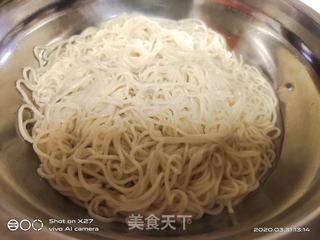 肉末豆芽面的做法步骤:7
