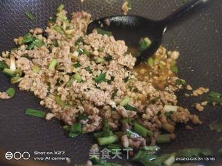 肉末豆芽面的做法步骤:8