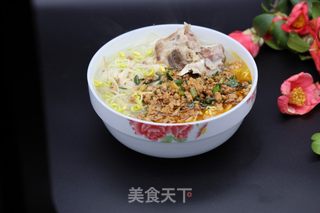 肉末豆芽面的做法步骤：11