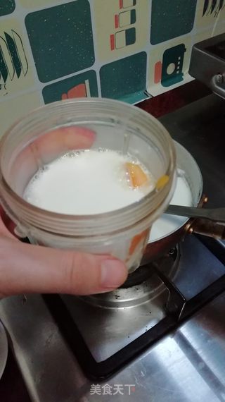 花香芒果西米露的做法步骤:8