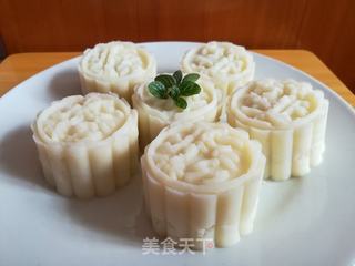 玫瑰山药糕的做法步骤:11