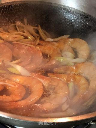 油焖大虾的做法步骤：9