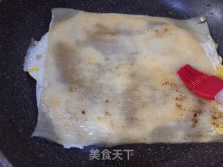 家庭版烤冷面的做法步骤:6