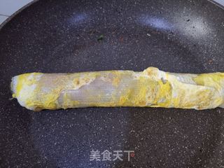 家庭版烤冷面的做法步骤:9