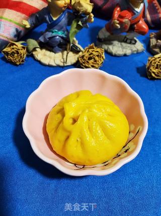 南瓜豆沙包的做法步骤:9