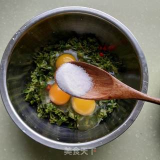 香椿炒鸡蛋的做法步骤:7