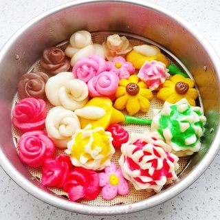 花篮馒头的做法步骤：30