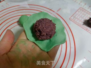 艾草青团的做法步骤:6
