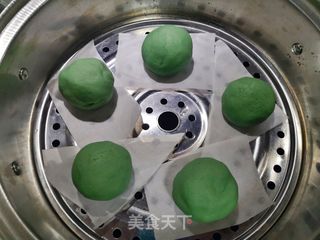 艾草青团的做法步骤:7