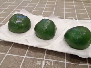 艾草青团的做法步骤:9