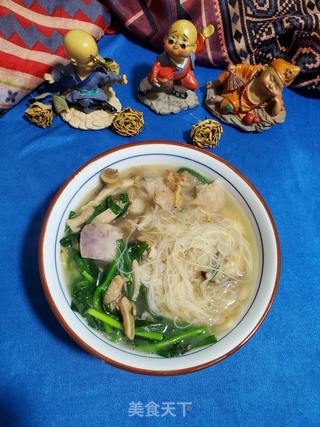 芋头米粉汤的做法步骤:12