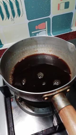 玫瑰黑糖奶茶的做法步骤：6