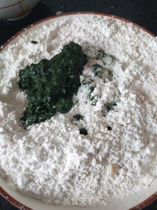 艾草青团的做法步骤:3