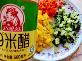 菠萝紫米饭团的做法步骤:5